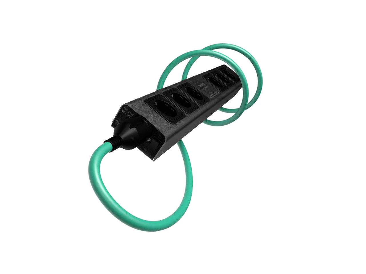 IsoTek V5 Polaris Schwarz inkl. 1,5m Initium C13 Stromkabel Adapter, Elektronik, Hardware