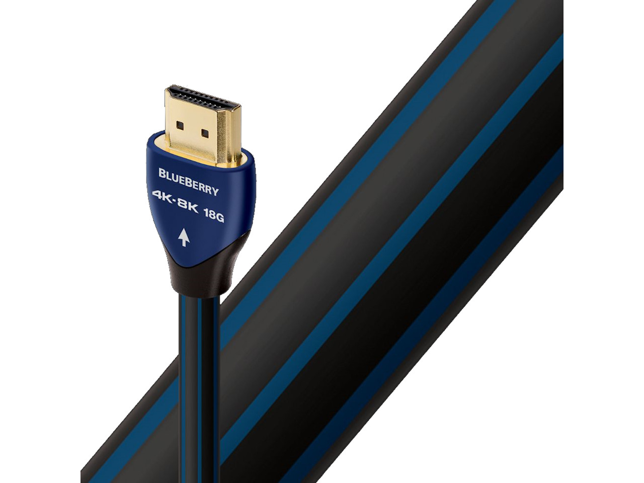 HDMI-Kabel, Display-Stecker, HDMI 4K, Blaues Kabel, Dünnes Kabel