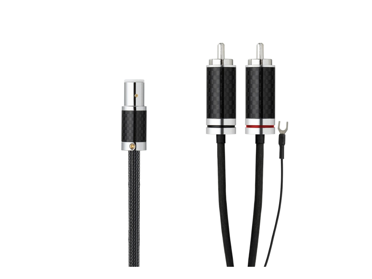 XLR-Anschluss, 3,5mm Adapter, Audio-Kabel, Kohlefaser, Stereo-Stecker