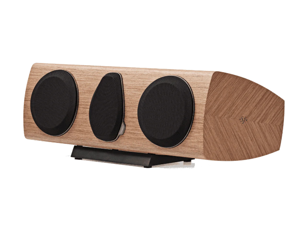 holz, lautsprecher, 3-Wege, soundbar, holzoptik