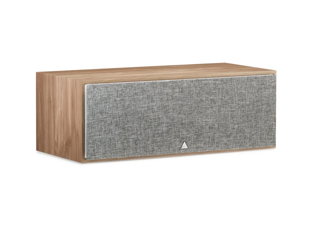 holzoptik, sideboard, graue Stofffront, wandregal, lowboard