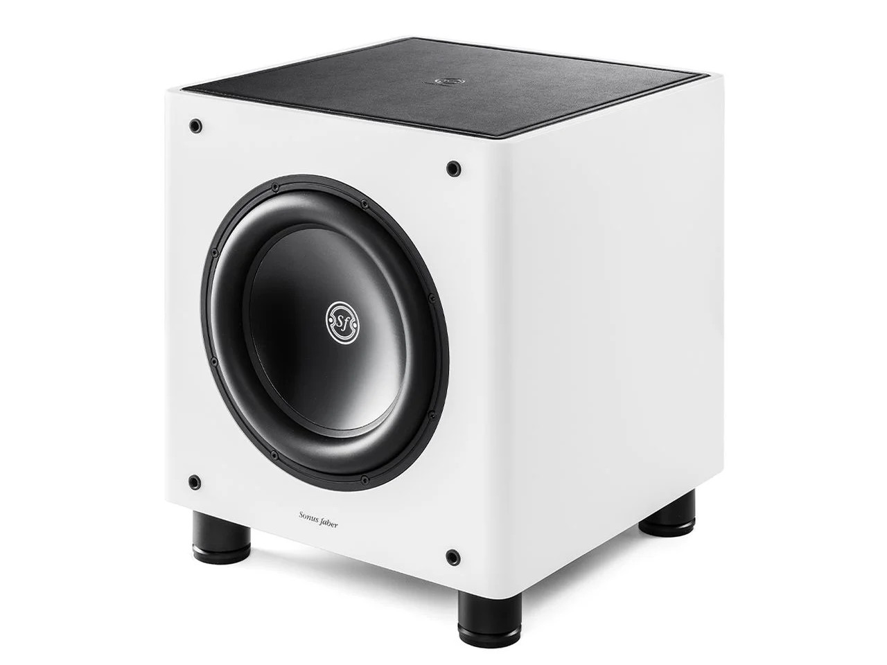subwoofer, woofer, audio, black front, cube speaker