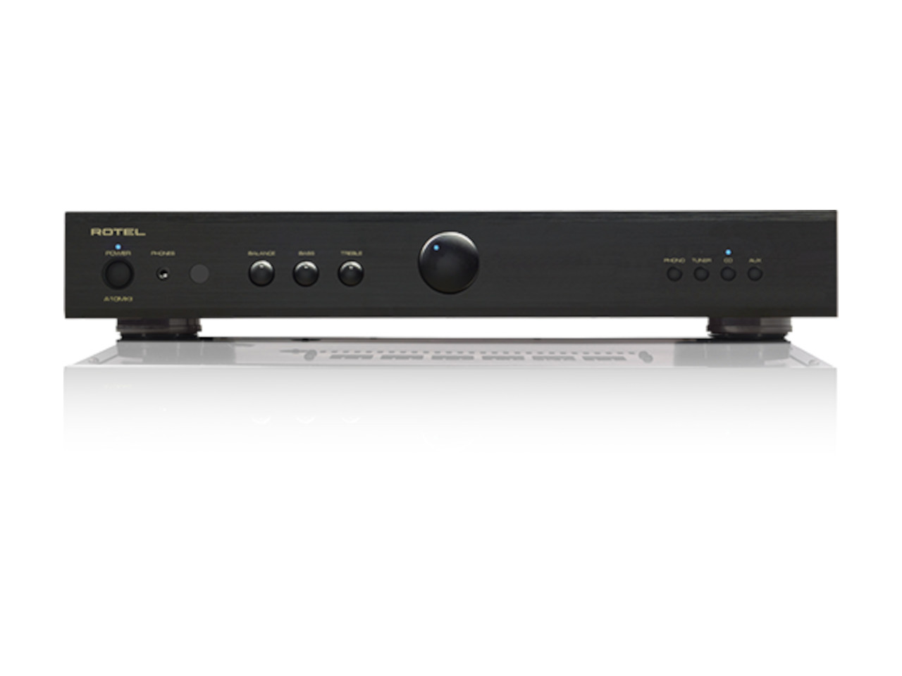 Hifi-Verstärker, Verstärker, Schwarz, Bedienknöpfe, Rotel?