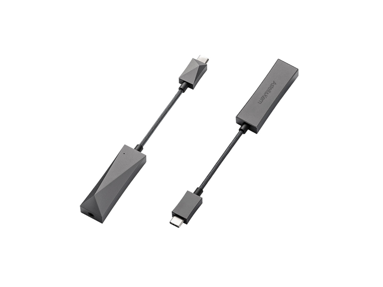 HDMI-Adapter, USB-C zu HDMI, Dongle, Aluminium-Grau, Kompakt