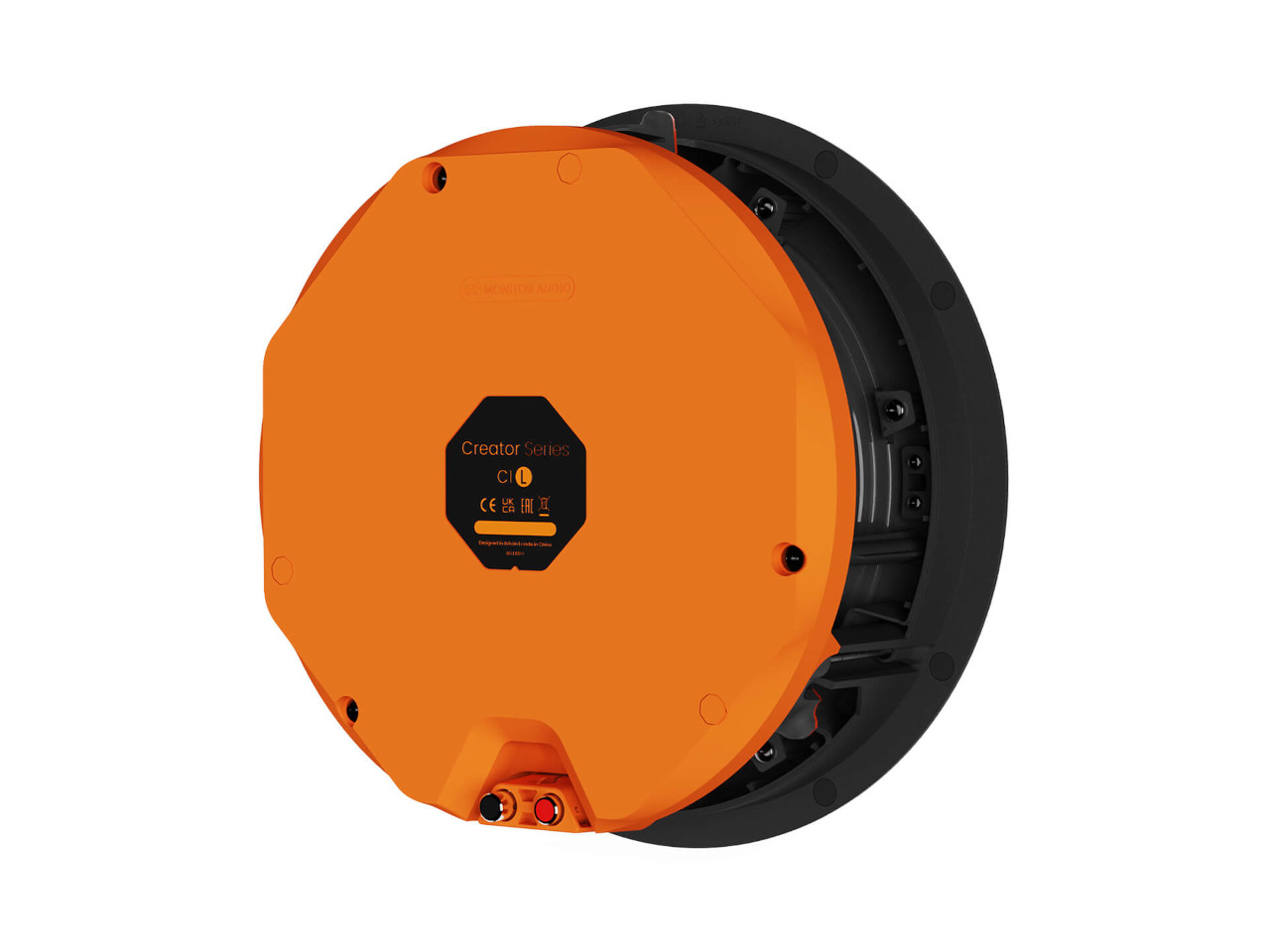 orange housing, Roboter Staub^, Creator Series, runde Scheibe, Anschlussports