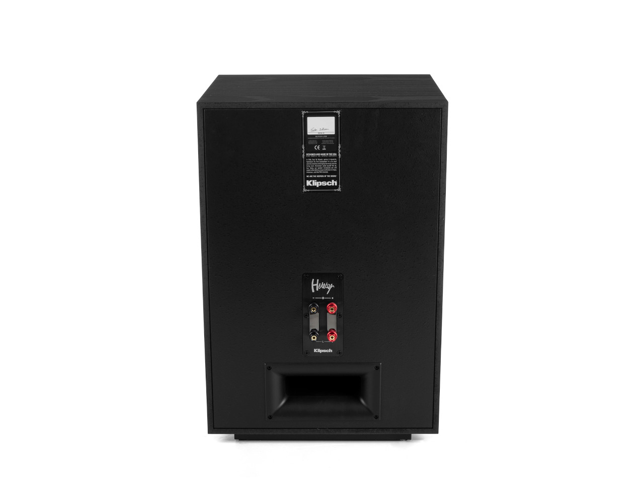 subwoofer, bass speaker, schwarz, Rückseite, Port