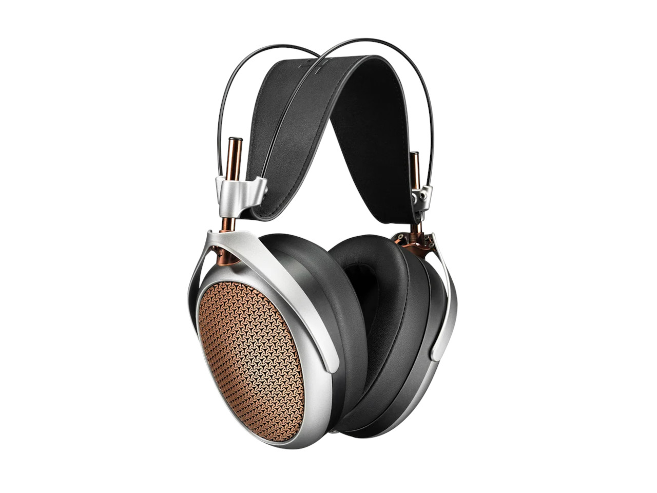 Kopfhörer, Over-Ear, Kunstleder, Metallgehäuse, Kupferfarben