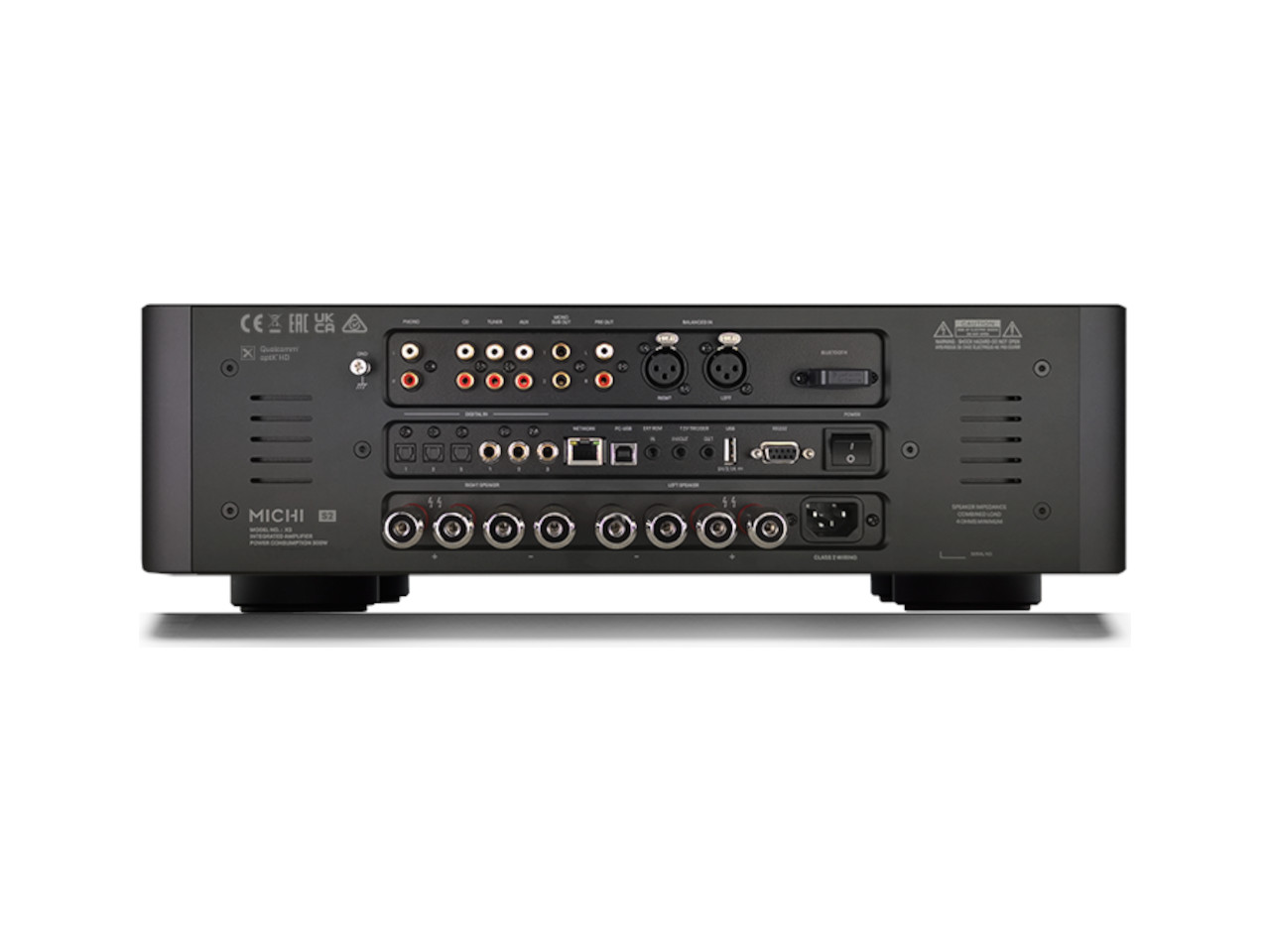 AV-Empfänger, Rückseite, Audioanschlüsse, RCA, DIN
