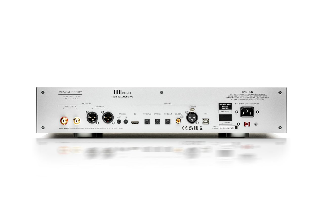 hi-fi, verstärker, rack-mount, silber, rückseite