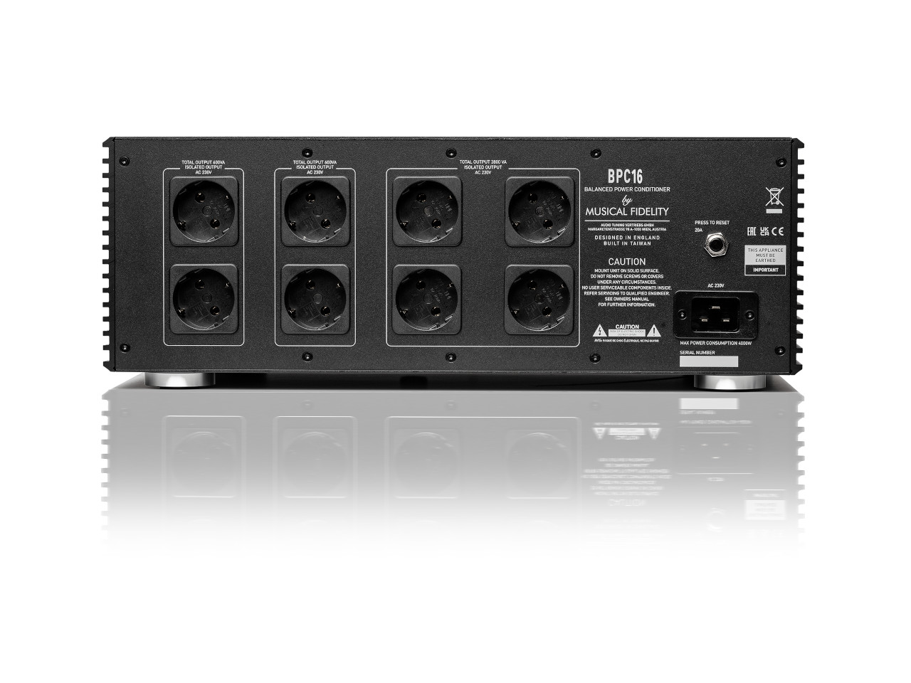 Leiste, Schaltnetzteil, Racksystem, sechs Steckdosen, Industriell