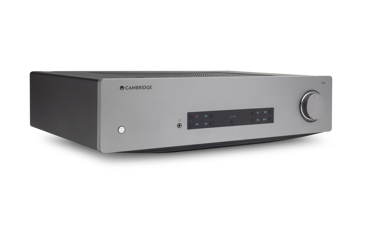 Hifi-Verstärker, Cambridge, Kompaktverstärker, Paarweise Eingänge, Vorne Drehknopf