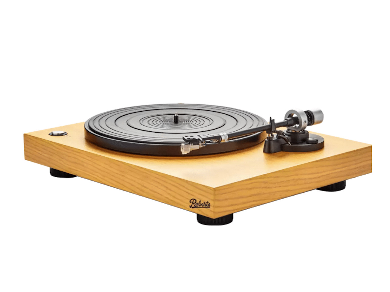 Turntable, Schallplattenspieler, Holzplatte, manuell, Tonarm