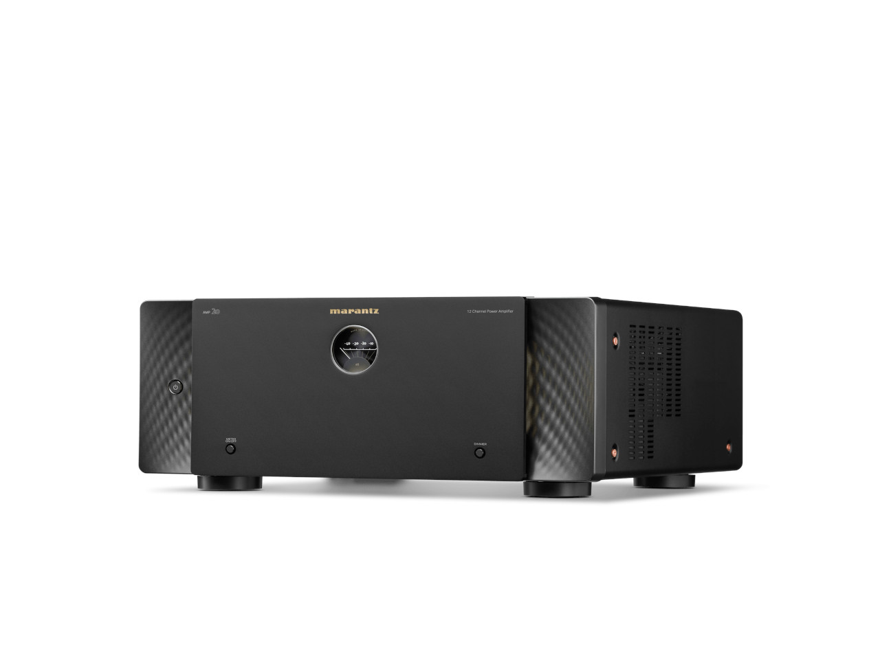 Verstärker, Hifi-Verstärker, Gehäuse schwarz, Schwarzer Verstärker, Audio-Verstärker