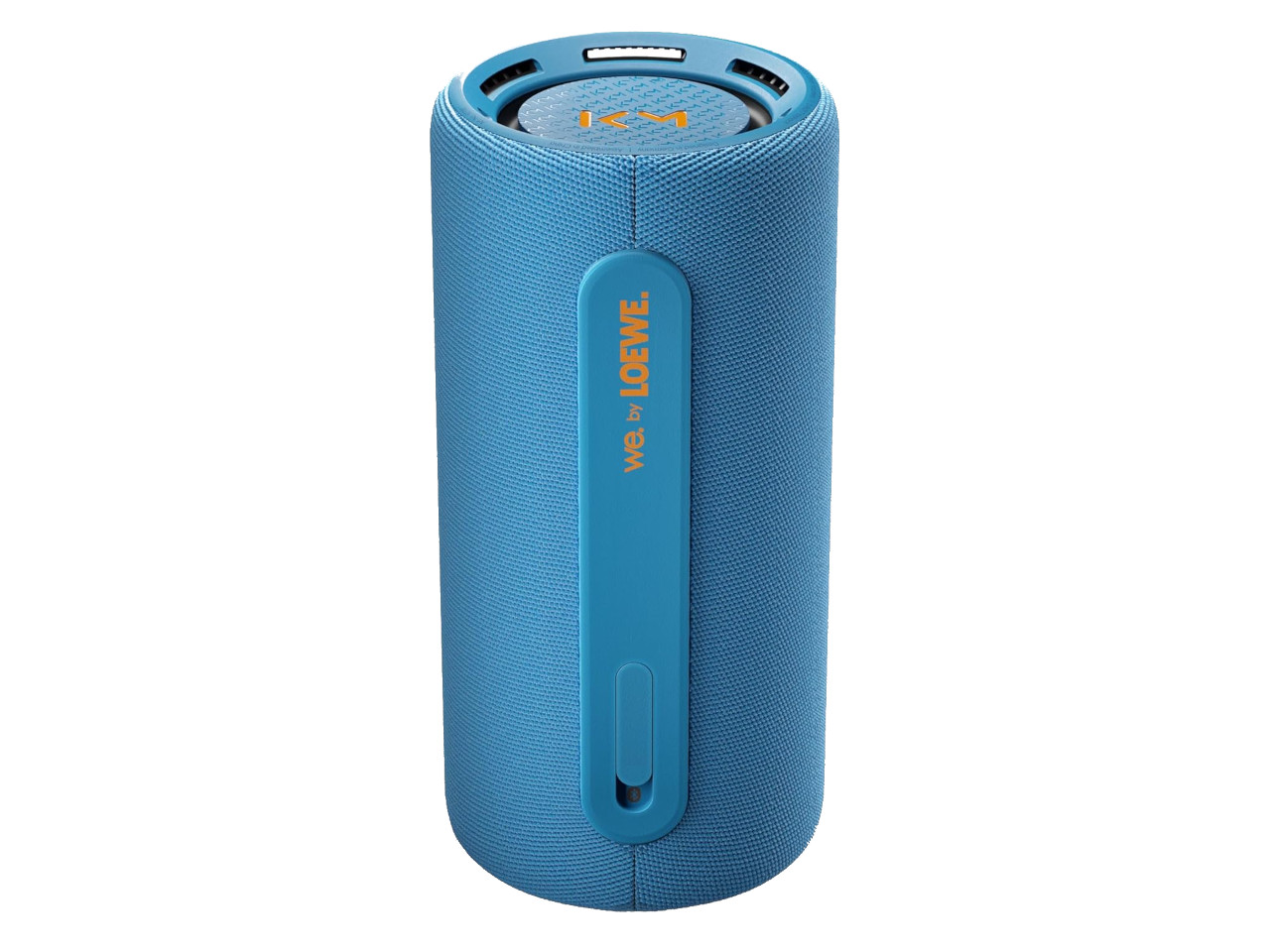 Bluetooth-Lautsprecher, tragbarer Lautsprecher, Bluetooth, Stoffummantelung, blau