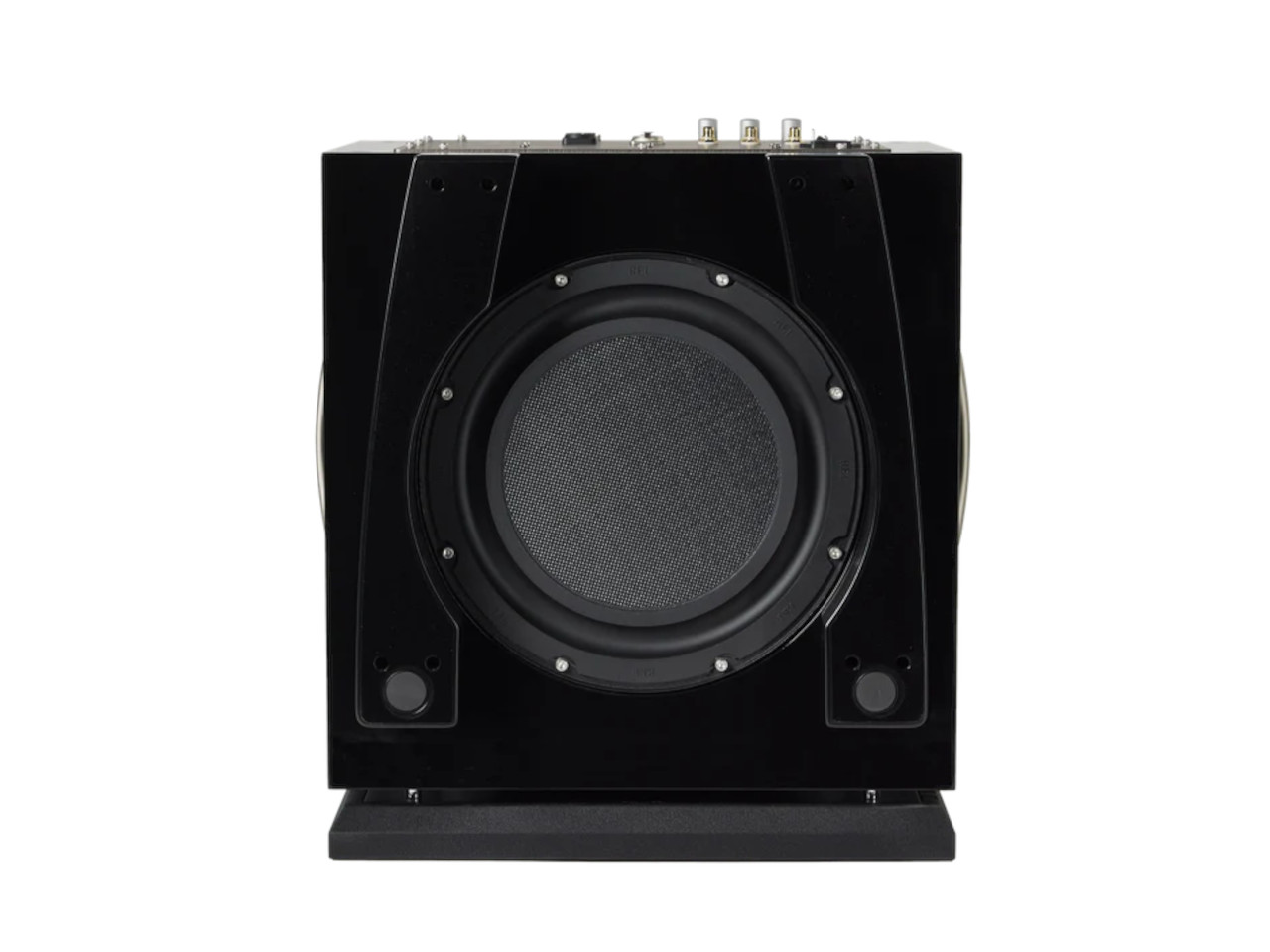 subwoofer, wandmontiert, schwarz, Lautsprecher, Verstärkergerät