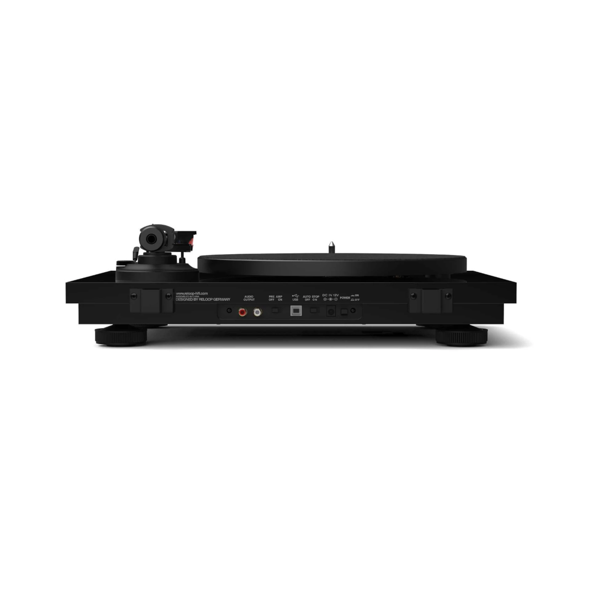 Turntable, Plattenspieler, Schwarz, Audio-Hardware, RCA-Anschlüsse