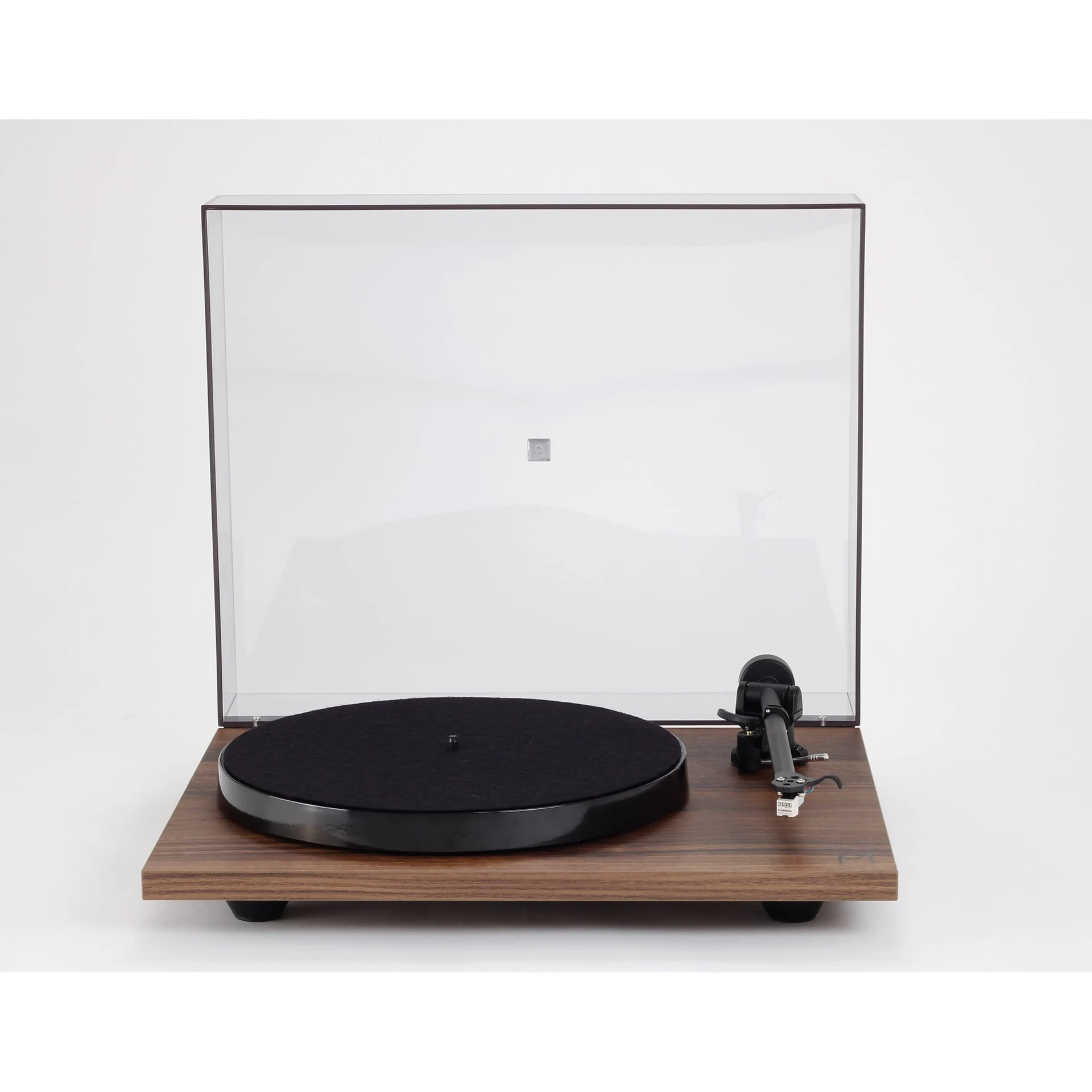 Turntable, Vinyl, Holz-Basis, Platter, Schutzhülle