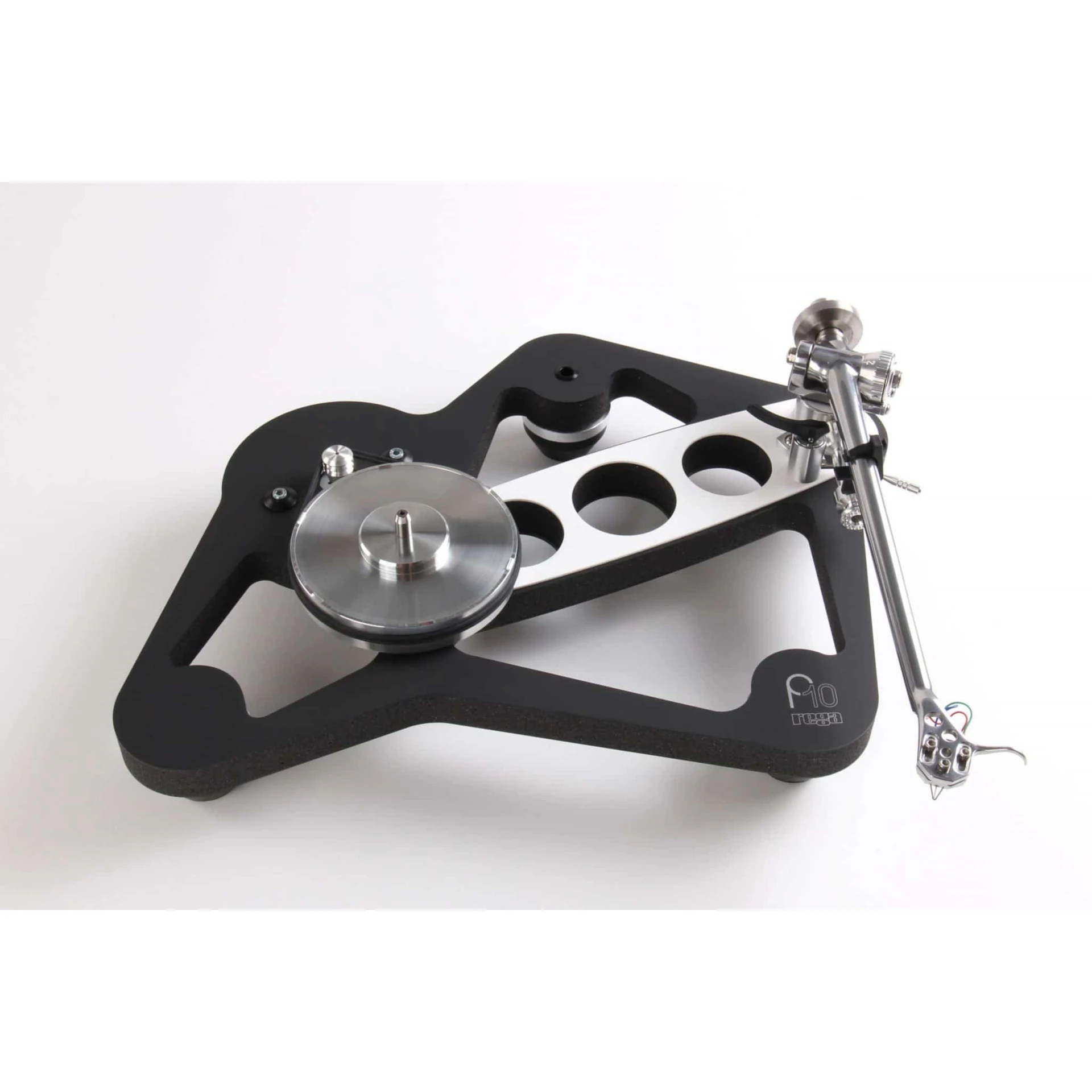 Turntable, DJ-Hardware, motorisiert, Metallscheibe, Tonarm