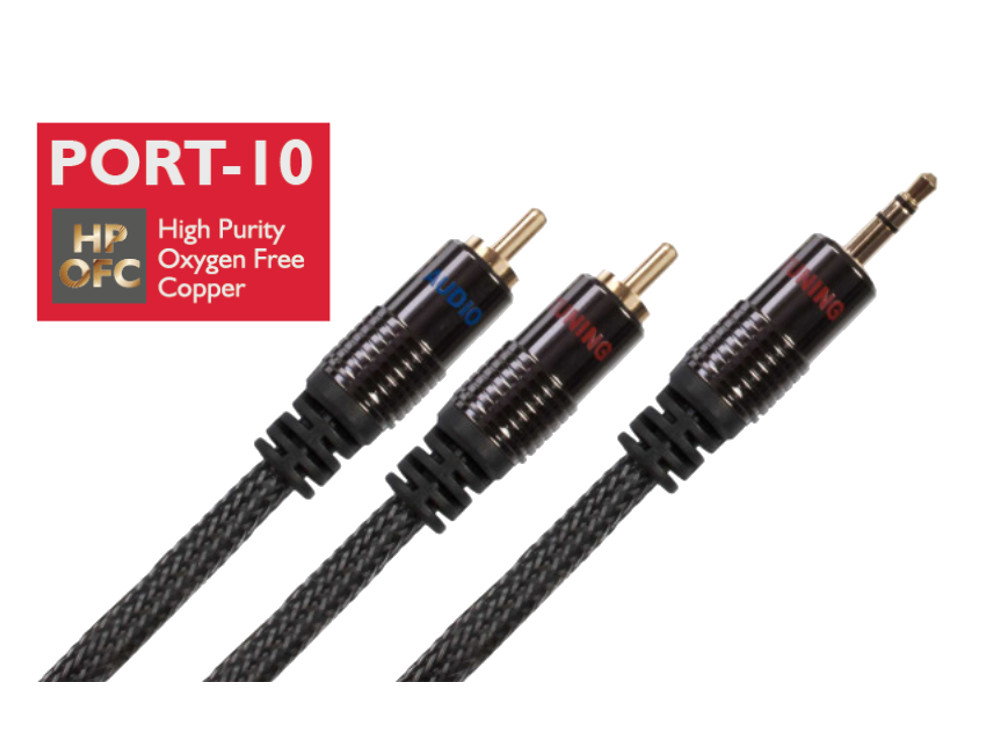 AudioTuningPORT-10584564d5379cd Adapterkabel 2 x RCA auf 1 x 3,5mm Klinke