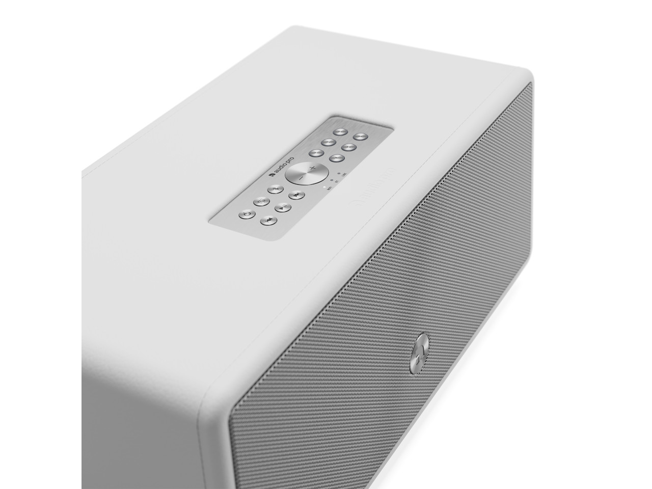 Lautsprecher, Bluetooth, Kompakt, Grau, Gitterfront