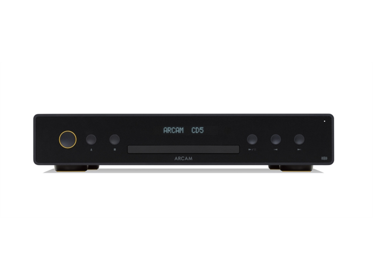 CD5, AV-Receiver, Hi-Fi, Vorderseite, Schwarz