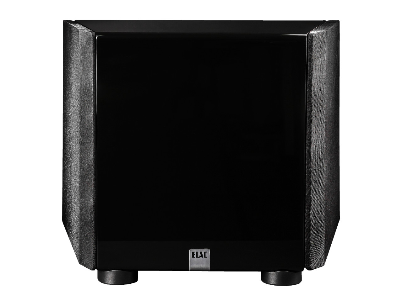 unterwoofer, audio, schwarz, lautsprecher, ELAC