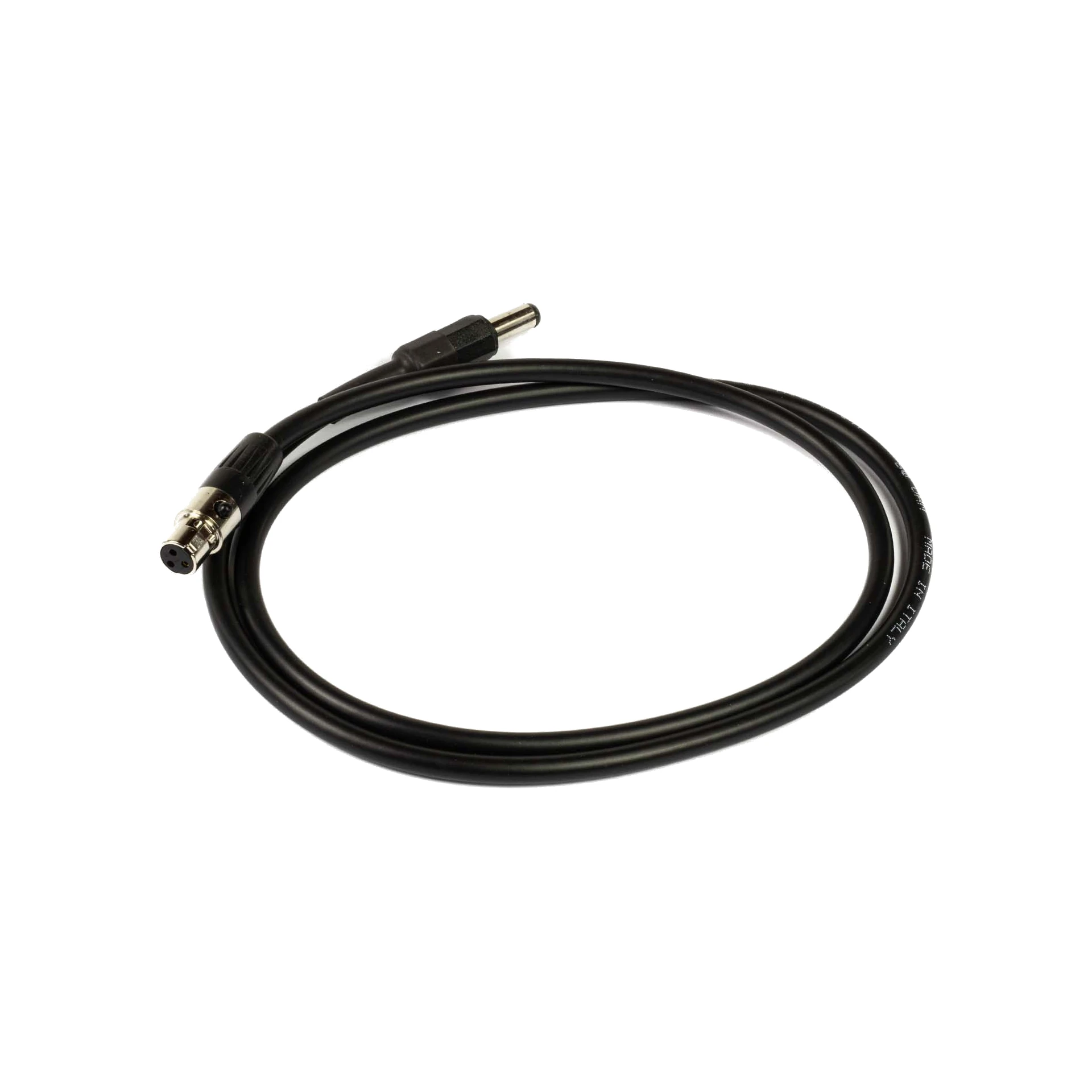 Audiokabel, XLR-Stecker, Klinkenstecker, schwarzes Kabel