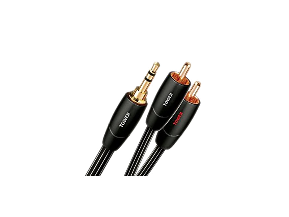 audioquest_tower-rca-3-5mm Cinchkabel