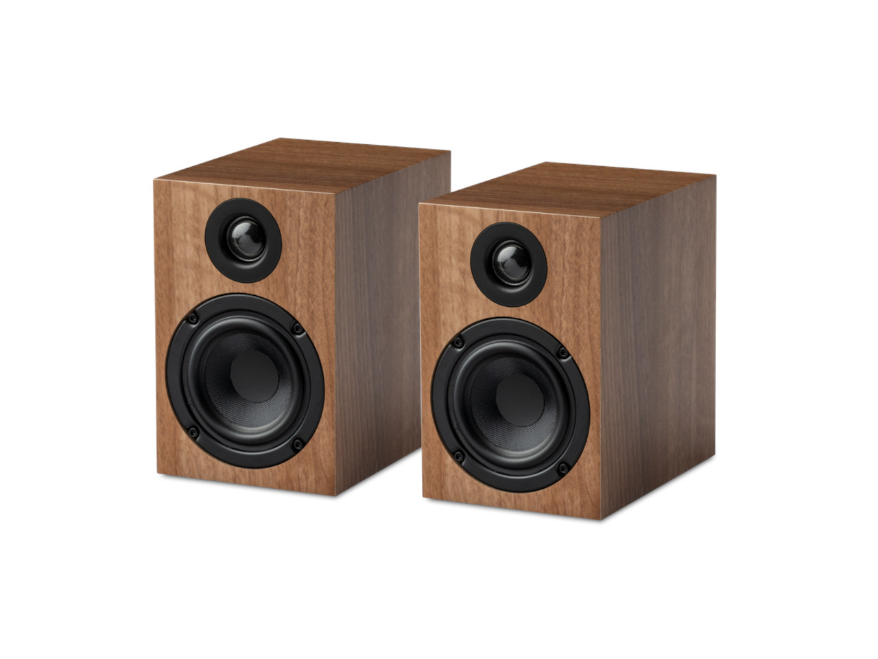 loudspeakers, shelf speakers, holzoptik, stereo, paar