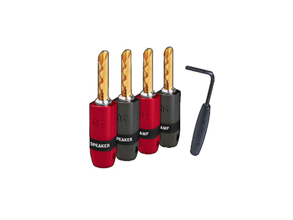 4er Set Bananenstecker

