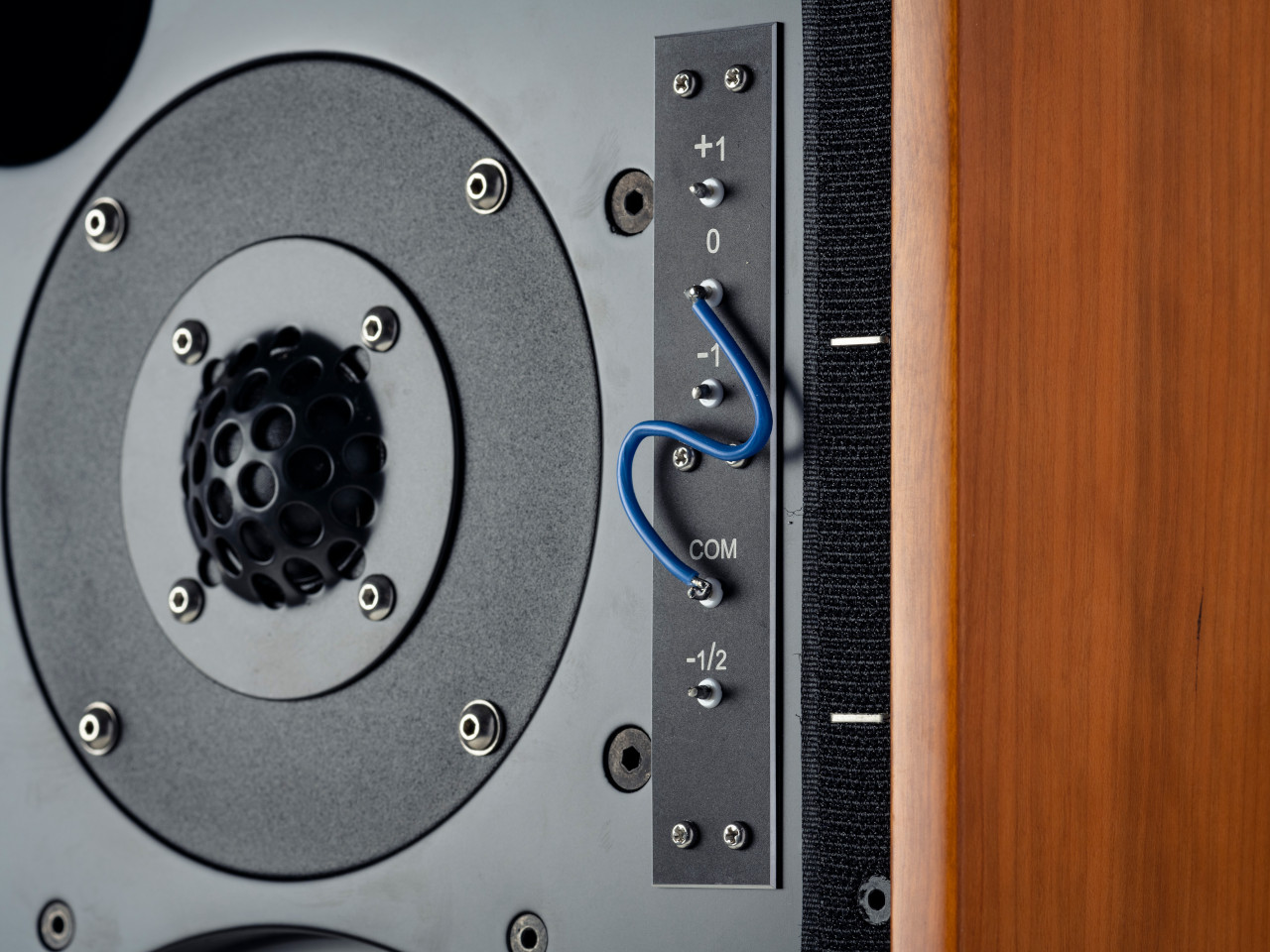 lautsprecher, lautsprecher backplate, verbundholz?