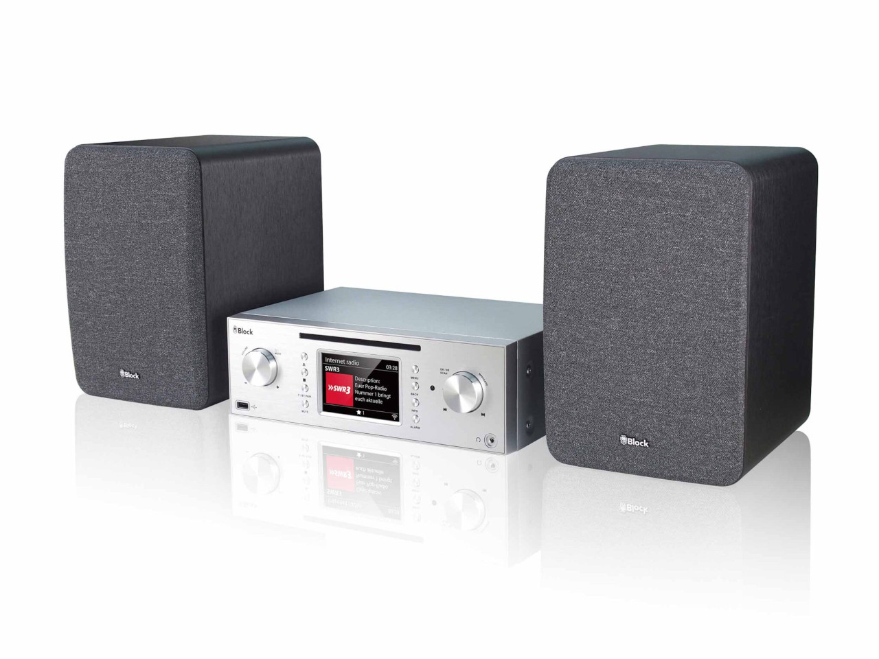 anlage, anlage mit lautsprechern, hifi-system, kompakt stereo, speaker-set