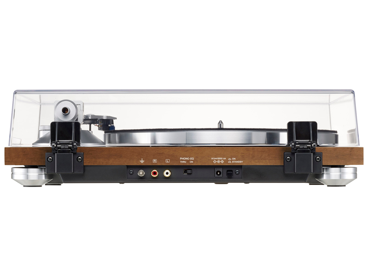 platte, tonträger, holz, glasklappe, audiosystem