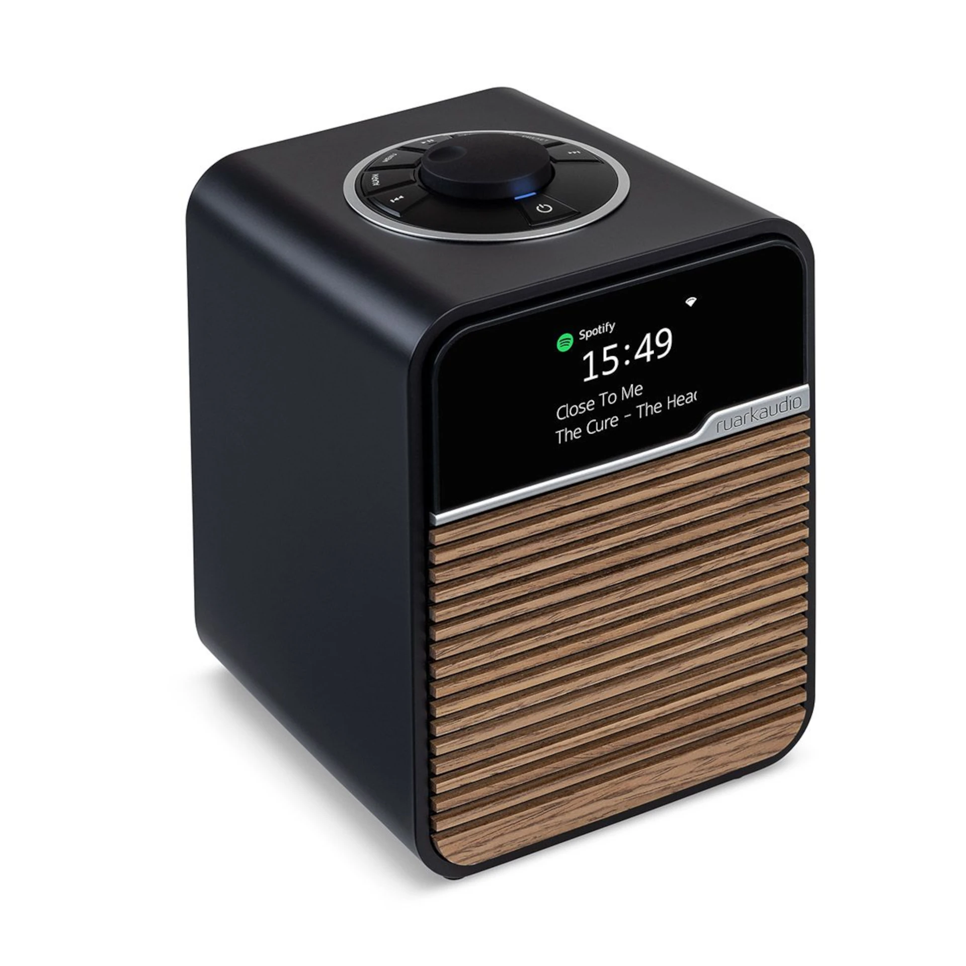 Schnittstelle, Lautsprecher, Radio, Bluetooth, Holzfront