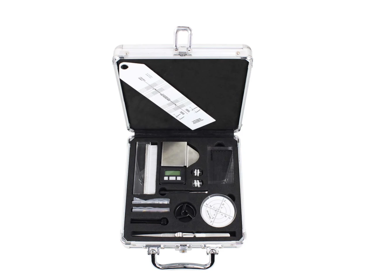 Messgerät-Koffer, Präzisionswaage, Digitalwaage, Messwerkzeug, Koffer-Set