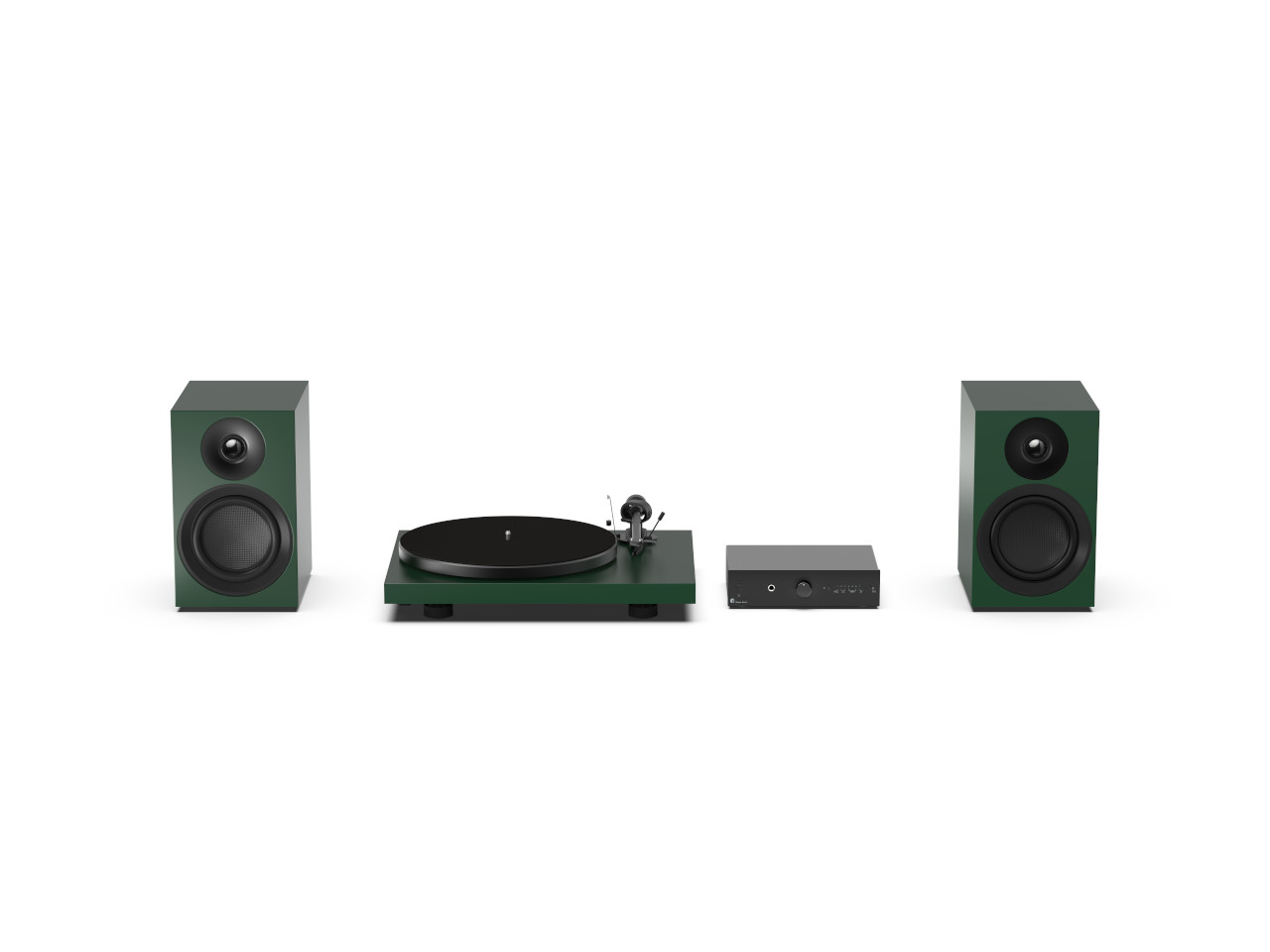 Pro-Ject Colourful Audio System E Satin Green
