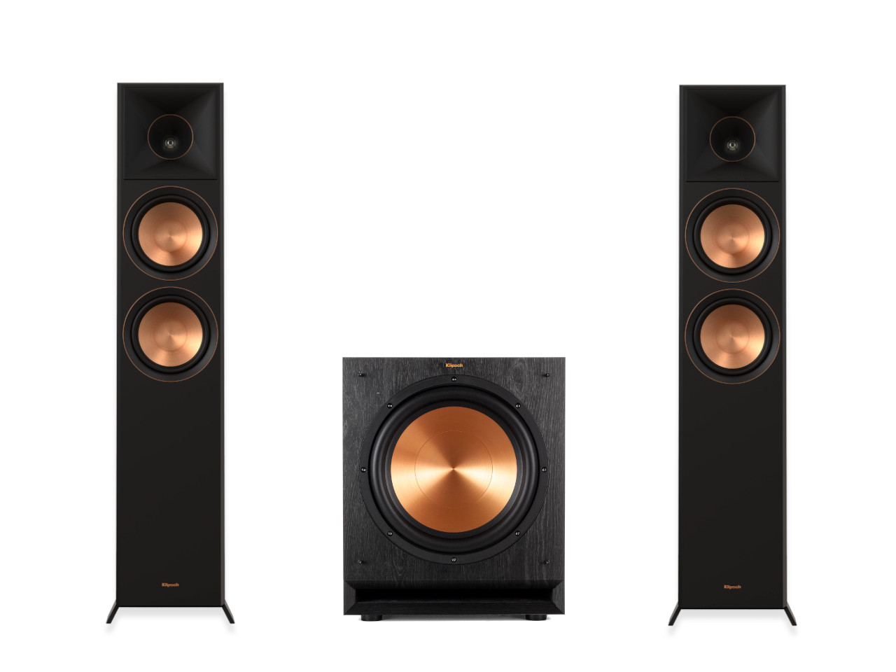 Lautsprecher, 3-Wege, Standlautsprecher, Kupfer/Bronze Membran, Subwoofer integriert?
