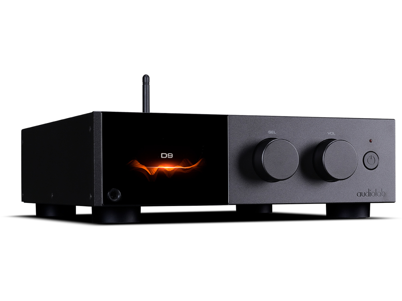 Hi-Fi Verstärker, Netzteil, A/V-Komponente, Schwarz, Röhrenoptik