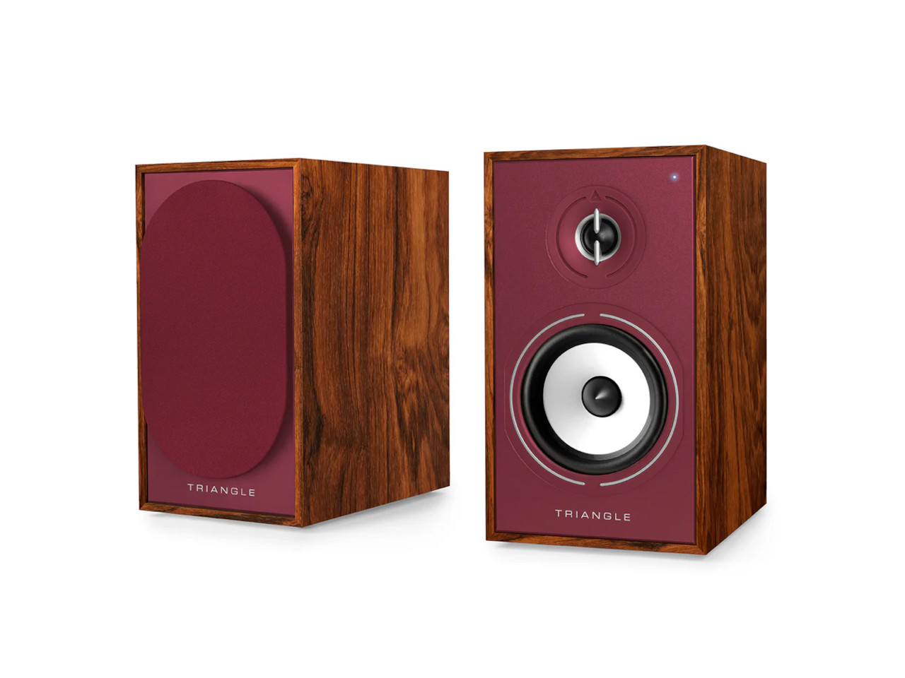 Lautsprecher, Aktivlautsprecher, Holzgehäuse, Weißes/Schwarzes Treble woofer, Polymer-Membran