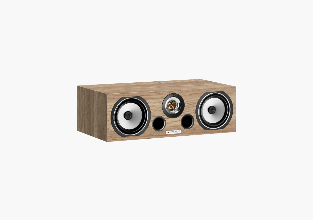 Holzlautsprecher, Lautsprecherbox, Dreikammer-Design, Holzoptik, Kleinlautsprecher