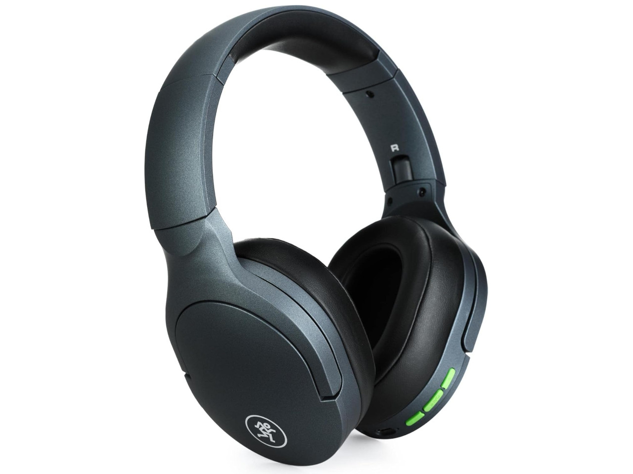 Kopfhörer, Over-Ear, Drahtlos, Schwarz, Grünleisten