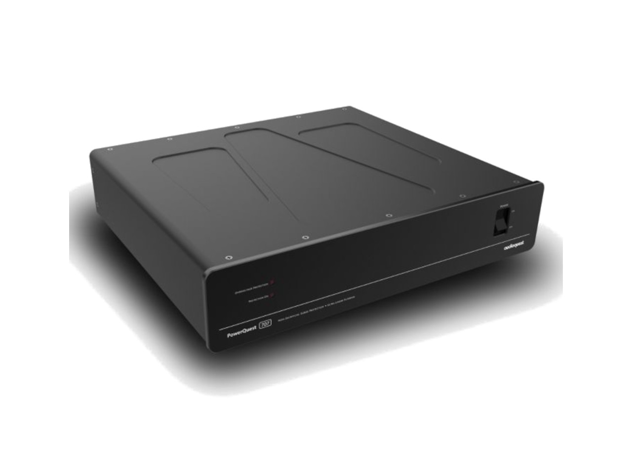 Rack-mount PSU, Stromversorgung, DC-Netzeingang, Schwarzes Metallgehäuse, Kühlungsfreiendes Design