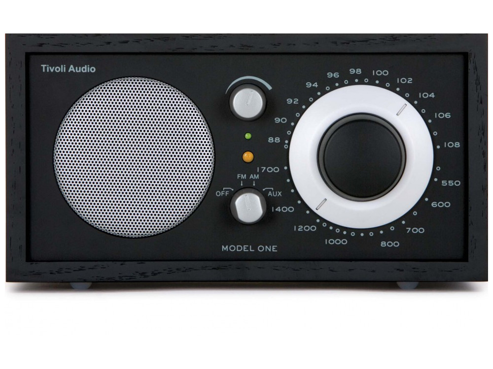 Tivoli Audio Modell One Schwarz/Silber