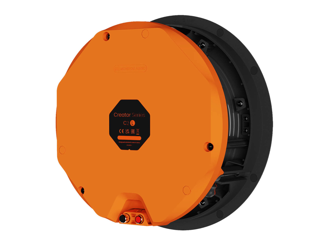 orange housing, Creator Series, Lautsprecher, Rundwandmontage, Monitor Audio
