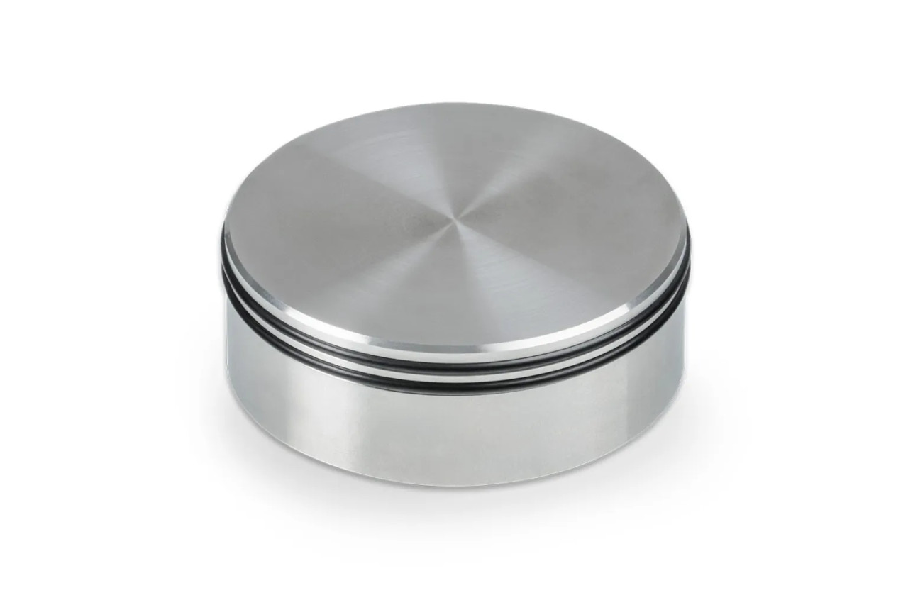 Pro-Ject Record Puck DS Silber Stahl