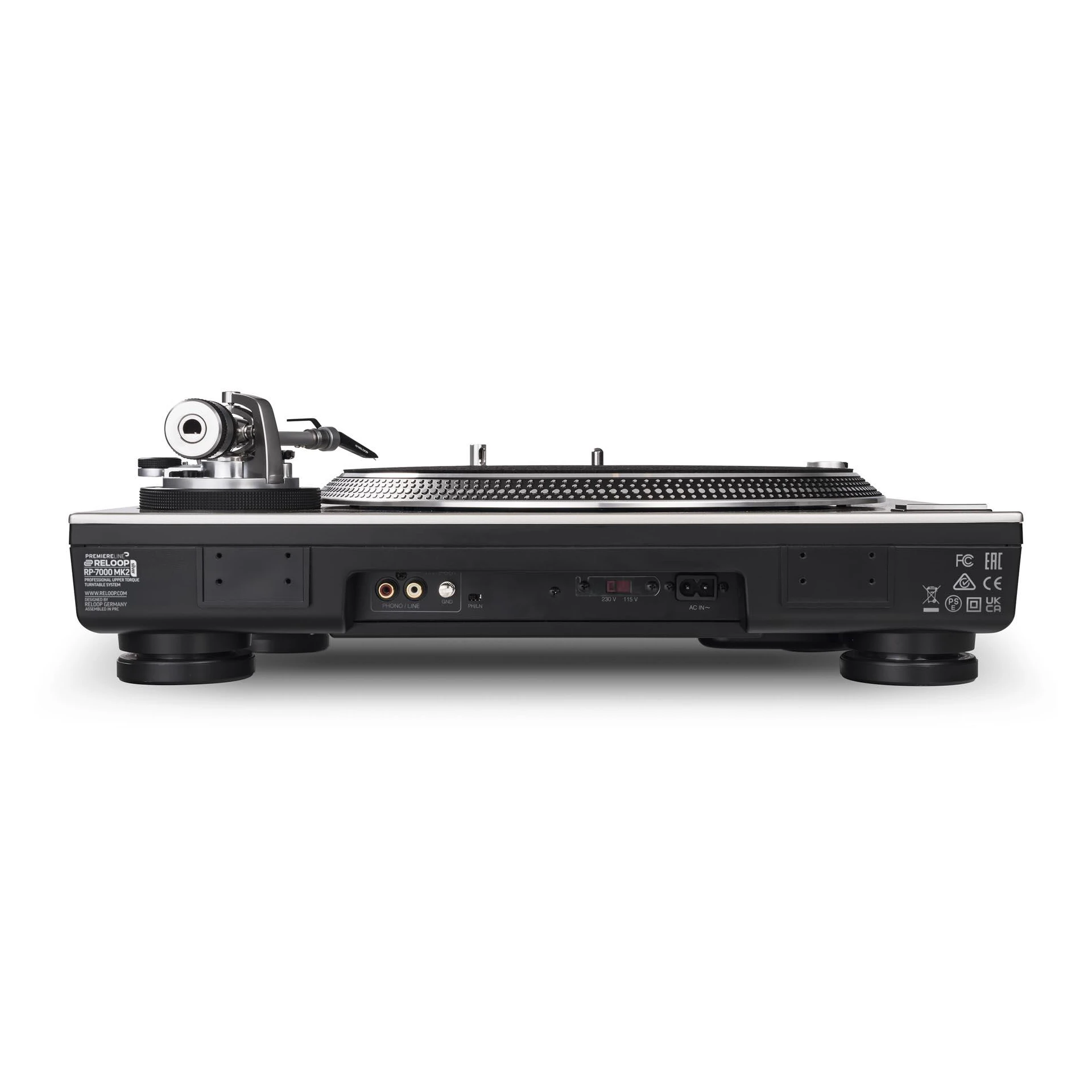 Turntable, DJ-Ausrüstung, Phonoeingang, RCA-Buchsen, USB-Netzanschluss