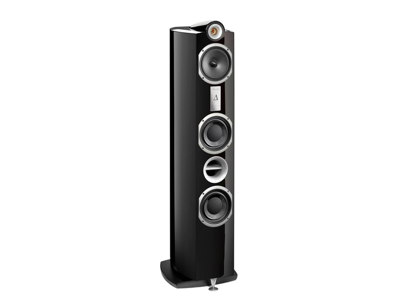 Standlautsprecher, LS-Speaker, 4-Wege, Schwarz, Topteil/Kosmetik