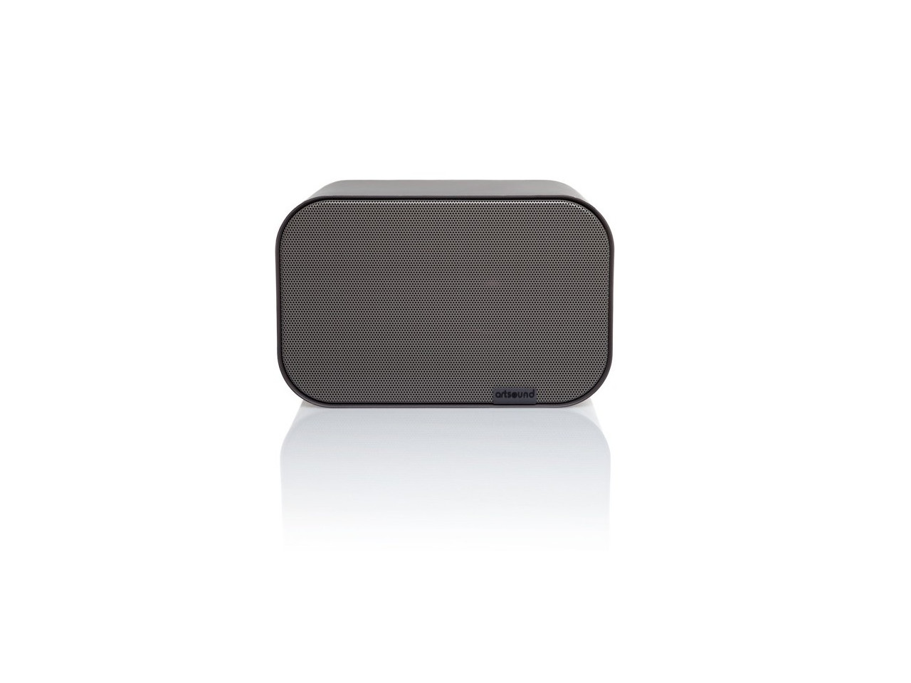Lautsprecher, Bluetooth, Kompakt, Rund/Abgerundet, Gehäuse grau