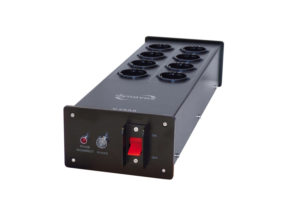 dynovox_x4000b Schuko Netzleiste mit Netzfilter