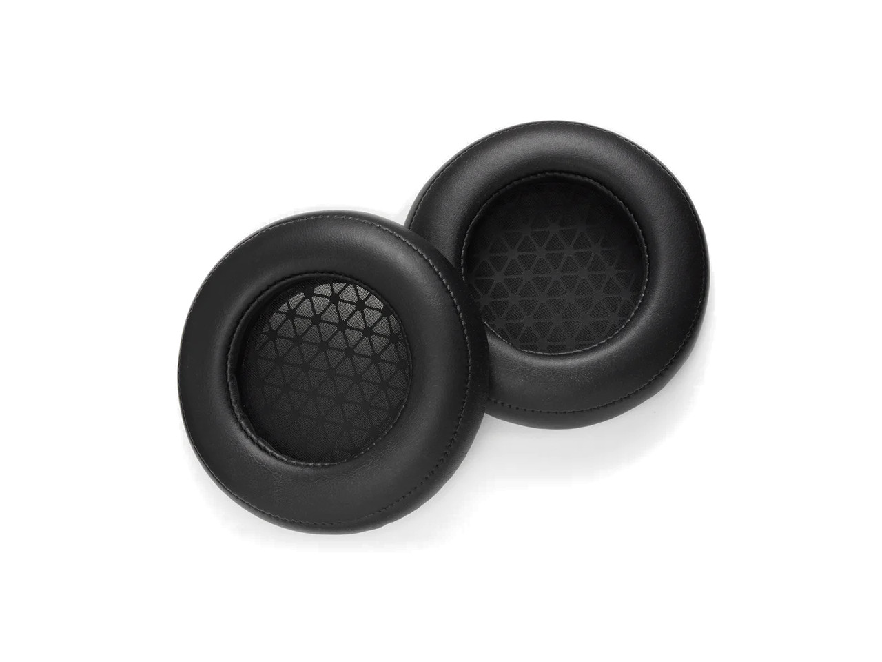 kopfhörer-ersatzkissen, ohrpolster, ohrmuschel, schwarz, geometrisches-muster